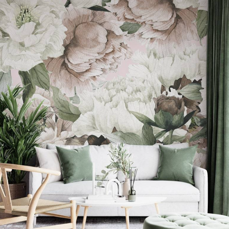 Soft Floral – Neutral & Luxury (WF0002)